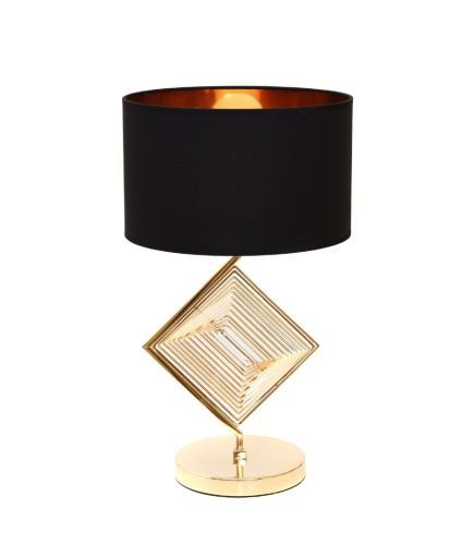 Настольная лампа Lumina Deco Fabi LDT 5529 F.GD+BK
