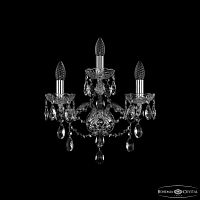 Бра хрустальные 1415B/2+1/165 Ni Bohemia Ivele Crystal (Богемия Ивеле Кристалл)
