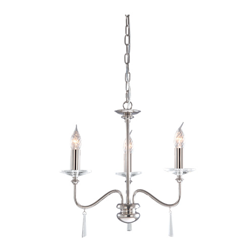 Люстра Elstead Interior, Арт. FP3-POL-NICKEL Люстра Elstead Interior, Арт. FP3-POL-NICKEL