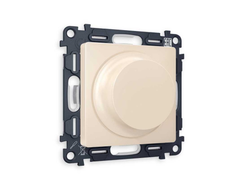 Комплект механизма светорегулятора универсального AMBRELLA VOLT ALFA Бежевый матовый 25-600W/LED 5-300W QUANT (AP3255, VM136) MA325510