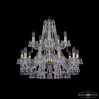 Люстра хрустальная 1409/10+5/240/2d G