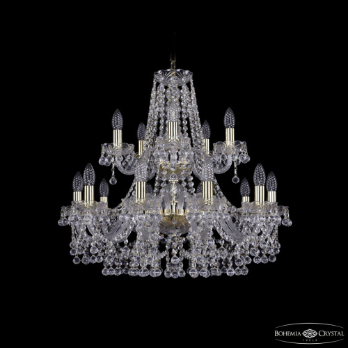 Люстра хрустальная 1409/10+5/240/2d G Люстра хрустальная 1409/10+5/240/2d G