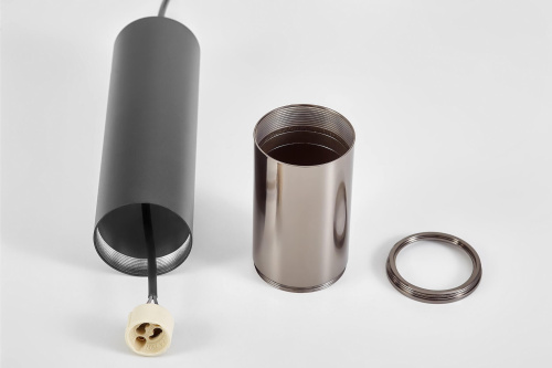 Подвесной светильник Lumina Deco Tuba TP 1101-300 BK+PRL фото 2