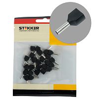 LD406-1508 Наконечник штыревой втулочный изолированный НШВИ(2) 1,5-8 (DIY упаковка 25 шт)