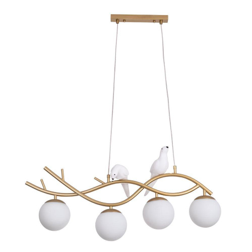 Подвесная люстра Arte Lamp Eltanin A3422SP-4GO Подвесная люстра Arte Lamp Eltanin A3422SP-4GO