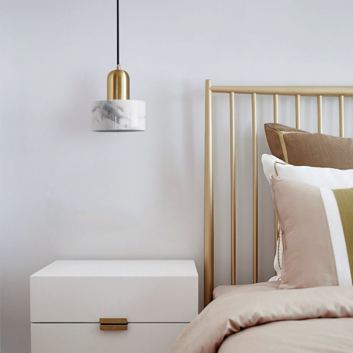 Подвесной светильник Cloyd ANTUAN P1 / Ø15 см - бел.мрамор (арт.10794) фото 6