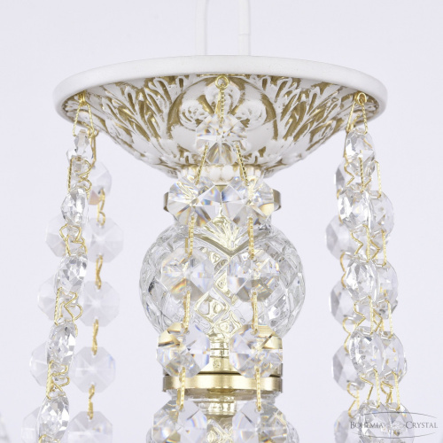 Люстра с хрустальными подвесками AL16302/6/160 WMG Bohemia Ivele Crystal (Богемия Ивеле Кристалл) фото 4