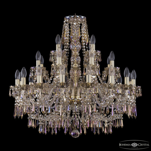 Люстра хрустальная 1403/16+8+4/300 G M801