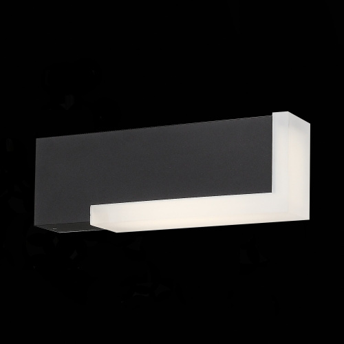 SL096.401.02 Светильник уличный настенный ST-Luce Черный/Белый LED 1*6W 4000K POSTO фото 5
