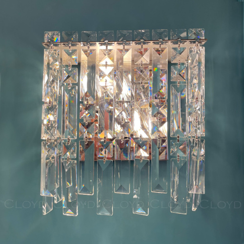 Бра Cloyd ALCATRAZ-B W2 / выс. 26 см - хром (арт.20275) фото 2