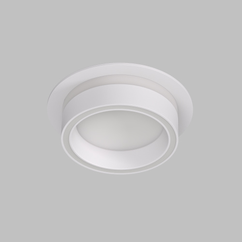 DK2100-WH Встраиваемый светильник NIKO, IP 20, до 15 Вт, GX53, LED, белый, акрил, алюминий фото 2