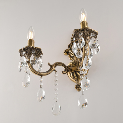 Бра с хрустальными подвесками AL7801B14/2/175 B FP Bohemia Ivele Crystal (Богемия Ивеле Кристалл) фото 4