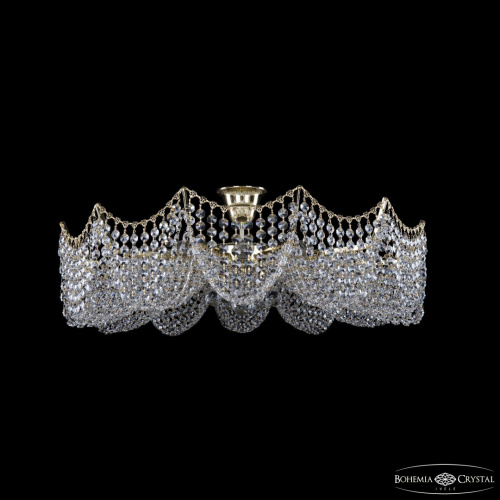 Потолочный светильник хрустальный 77081/67 G Bohemia Ivele Crystal (Богемия Ивеле Кристалл)