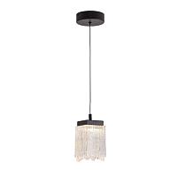 Подвесной светильник MD25020403-1A1 Matt black, LED/6.4W, 3000K dimmable