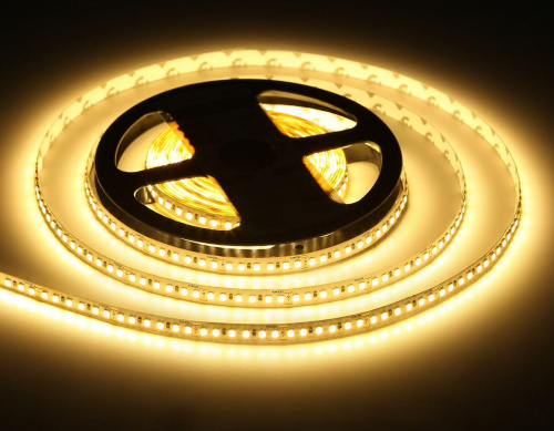 Светодиодная лента Ambrella Light 14,4W/m 180LED/m 2835SMD теплый белый 5M GS3201 фото 2