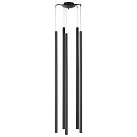 Комплект с подвесной люстрой Lightstar Tubo (574727+747437 (5шт) L5T747437