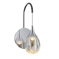 Настенный светильник MB24001004-1A chrome/clear