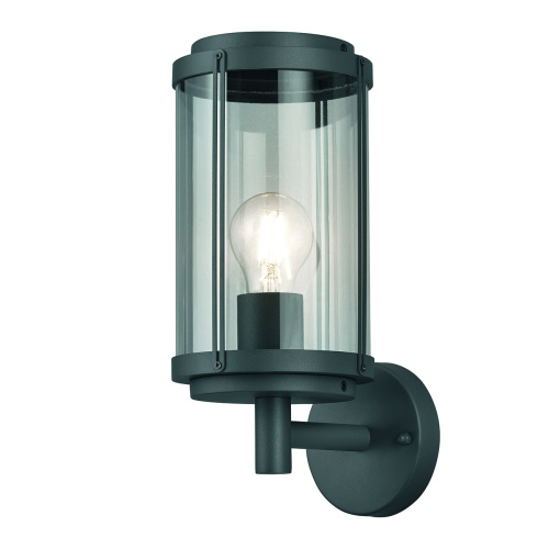Настенный светильник Escada 30003W/03 E27*40W IP44 Dark grey