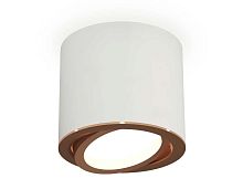 Комплект накладного светильника Ambrella light Techno Spot XS7401005 SWH/PPG белый песок/золото розовое полированное (C7401, N7005)