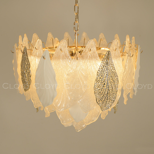Люстра Cloyd SENEGAL-A C15 / Ø60 см - с золотыми листьями - золото (арт.10366) фото 7