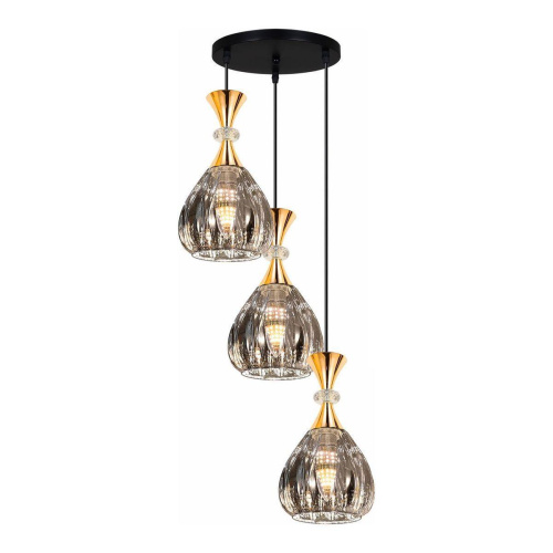 Подвесная люстра Reluce 09015-0.9-03 Smoke Подвесная люстра Reluce 09015-0.9-03 Smoke