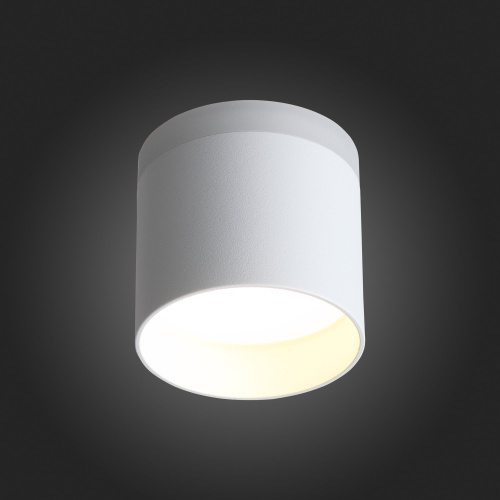 ST102.502.09 Светильник потолочный Белый LED 1*9W 3000K 702Lm Ra>80 120° IP20 D79xH75 170-240V Накладные светильники фото 6