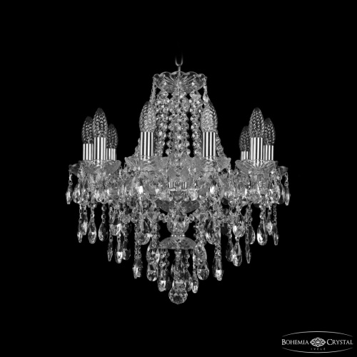 Люстра хрустальная 1415/10/165 Ni Bohemia Ivele Crystal (Богемия Ивеле Кристалл)