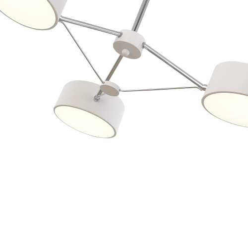 SLE6005-502-03 Светильник потолочный Белый, Хром/Белый LED 3*10W VALLE фото 3