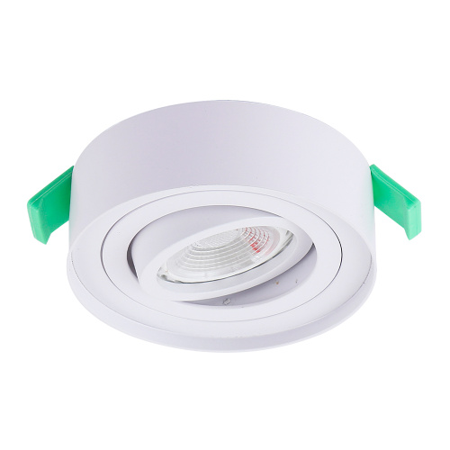 Светильник встраиваемый c малым заглублением Crystal Lux CLT 059C1 WH фото 4
