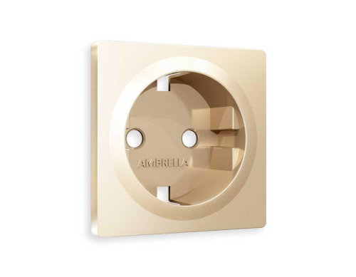 Лицевая панель розетки AMBRELLA VOLT AP6060