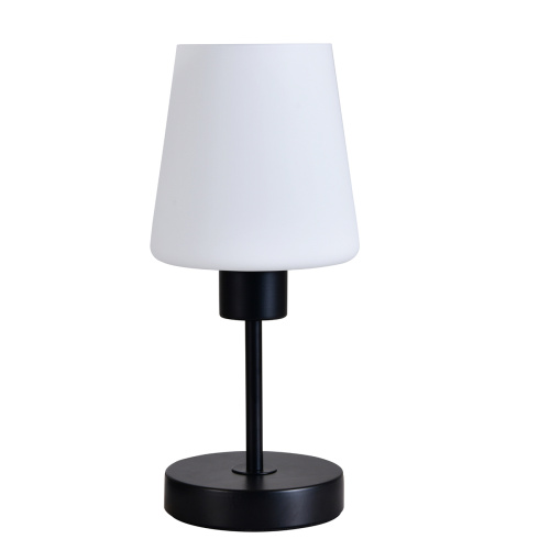 Настольный светильник 120004/1T E27*60W Black фото 2