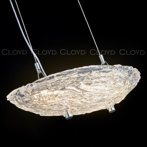 Подвесной светильник Cloyd GREES P1 / шир. 30 см - up - хром (арт.11567) фото 7