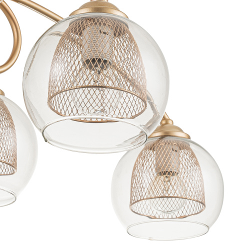 Потолочный светильник Escada 284/5 E14*40W Champagne gold фото 4