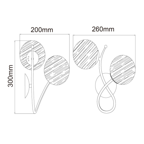 Бра MW-Light Оливия 306023502 фото 7