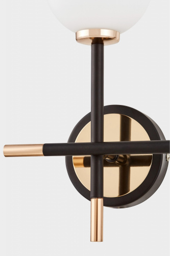 Бра Lumina Deco Marsiada LDW 6033N-2 RT BK+FGD фото 3