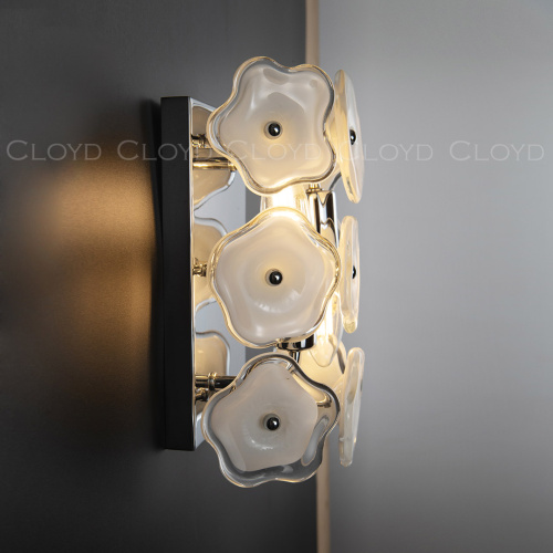 Бра Cloyd EFIOPIA W2 / выс. 28 см - хром (арт.20394) фото 2