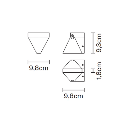 Настенный светильник F41D0111 фото 2
