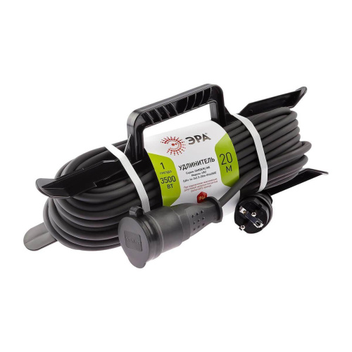 Удлинитель силовой ЭРА 1гн 20м с/з UFx-1e-3x2,5-20m-IP44(kg) Б0050871 Удлинитель силовой ЭРА 1гн 20м с/з UFx-1e-3x2,5-20m-IP44(kg) Б0050871