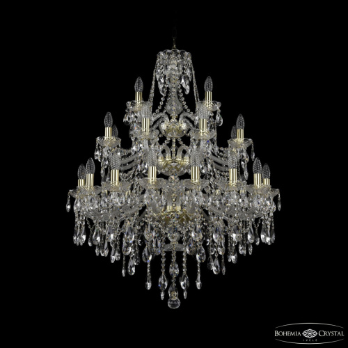 Люстра хрустальная 1415/16+8+4/300/3d G Люстра хрустальная 1415/16+8+4/300/3d G