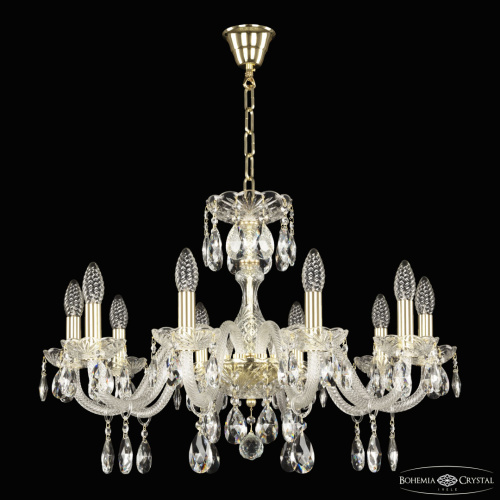Люстра хрустальная 117/10/240 G Bohemia Ivele Crystal (Богемия Ивеле Кристалл) фото 2