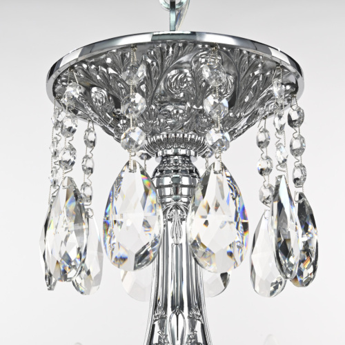 Люстра с хрустальными подвесками AL79101/10/250 B Ni Bohemia Ivele Crystal (Богемия Ивеле Кристалл) фото 9
