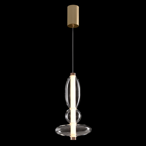 Светильник подвесной Crystal Lux QUASAR SP10W LED TRANSPARENT фото 8