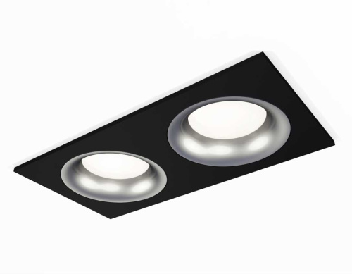 Комплект встраиваемого светильника Ambrella light Techno Spot XC7636004 SBK/MCH черный песок/хром матовый (C7636, N7013) фото 2