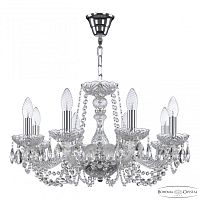 Люстра хрустальная 119/8/200 Ni Bohemia Ivele Crystal (Богемия Ивеле Кристалл)