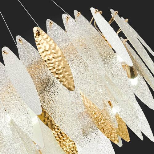 SL1224.203.08 Люстра подвесная ST-Luce Золотистый/Прозрачный, Белый E14 8*60W LASTRA фото 12