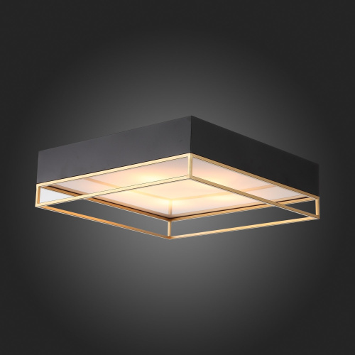 SL1127.422.05 Светильник потолочный ST-Luce Черный, Матовое золото/Белый E27 5*40W CHODO фото 5