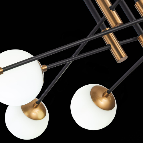 SL1203.402.08 Люстра потолочная ST-Luce Бронза,Черный/Белый E27 8*40W LIMANO фото 8