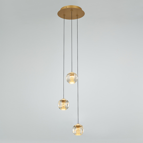 Подвесной светильник MD22001052-3A gold фото 3