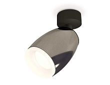 Комплект накладного светильника Ambrella light Techno Spot XM1123006 DCH/SBK/FR черный хром/черный песок/белый матовый (A2210, C1123, N7165)