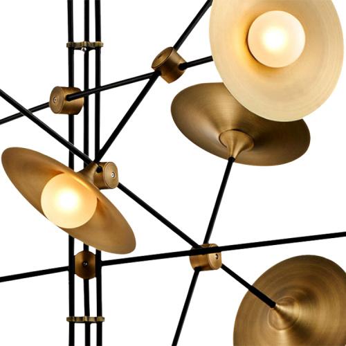 Люстра 9256P/6 gold фото 2 Люстра 9256P/6 gold фото 2